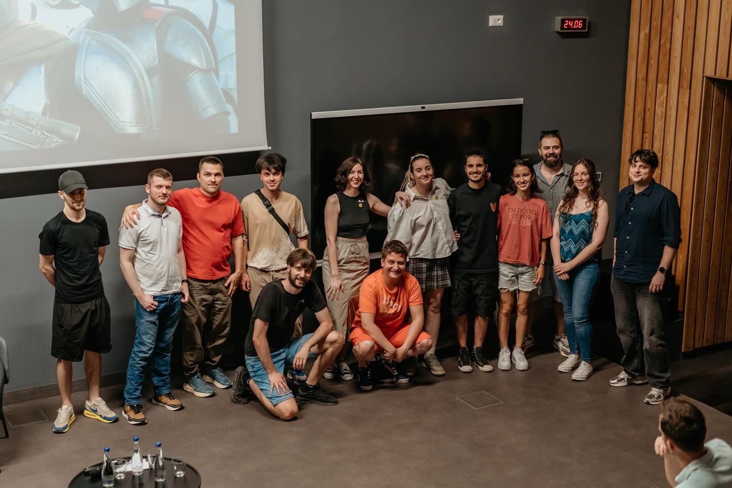 The Novi Sad UEFN community after the talk